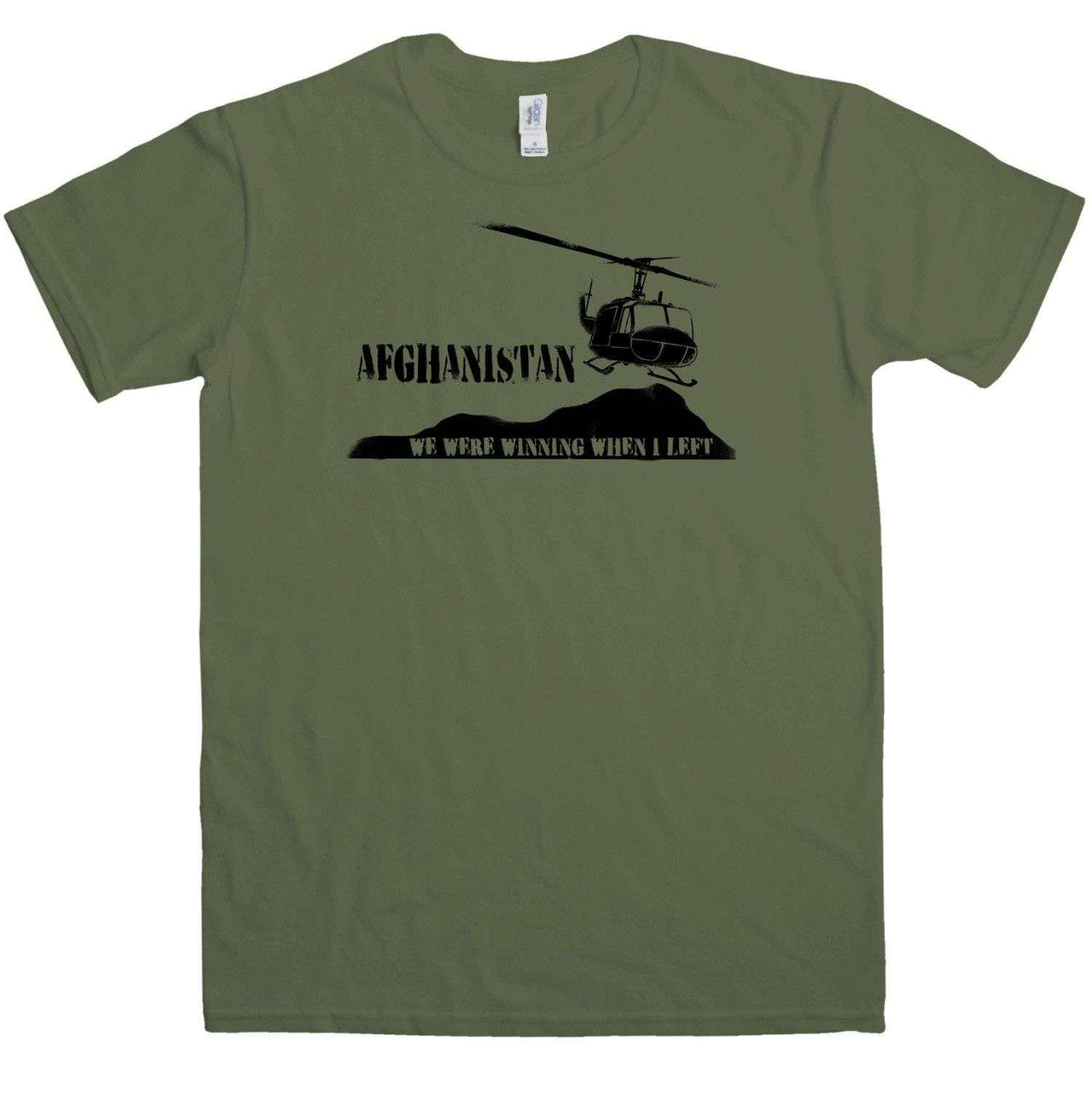 Afghanistan We Were Winning When I Left Unisex T-Shirt For Men And Women 8Ball