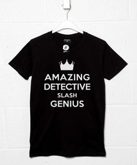 Thumbnail for Amazing Detective Slash Genius Graphic T-Shirt For Men 8Ball