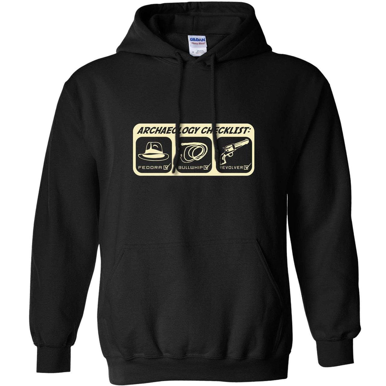 Archaeology Checklist Unisex Hoodie 8Ball