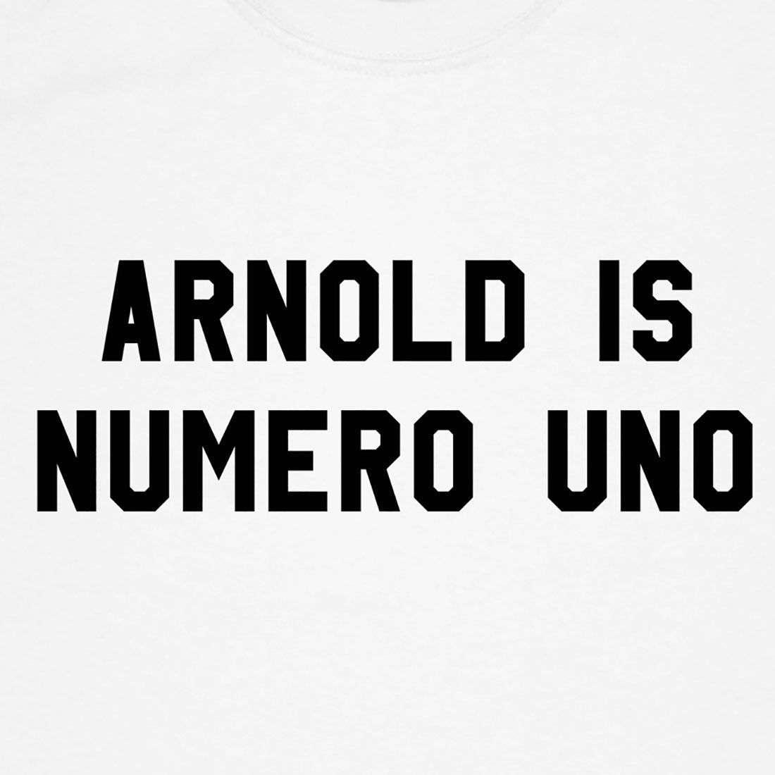 Arnold Is Numero Uno Childrens T-Shirt 8Ball