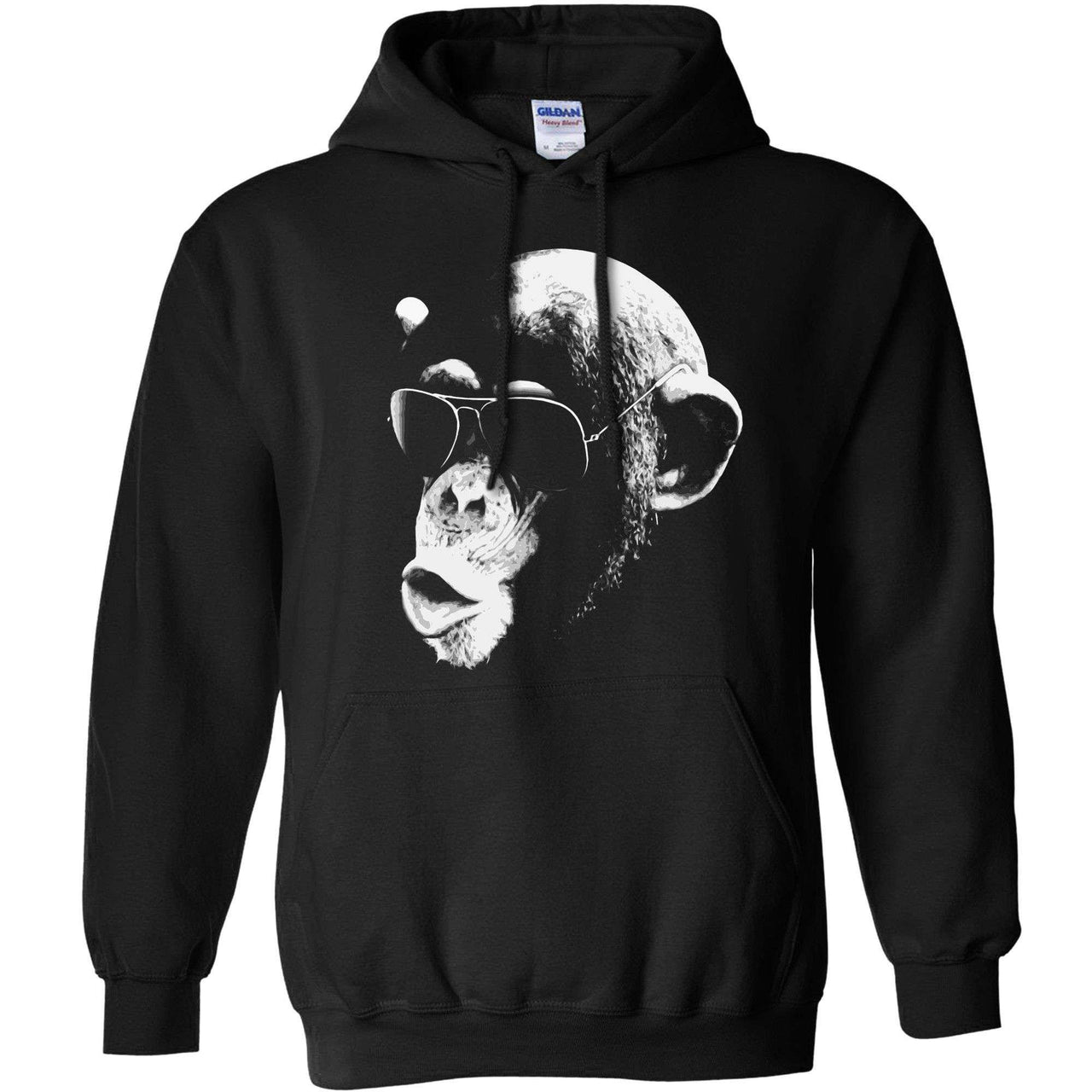 Aviator Chimp Unisex Hoodie 8Ball