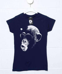 Thumbnail for Aviator Chimp Womens T-Shirt 8Ball