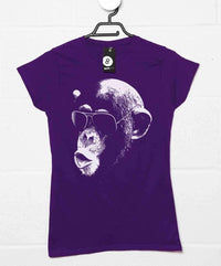 Thumbnail for Aviator Chimp Womens T-Shirt 8Ball