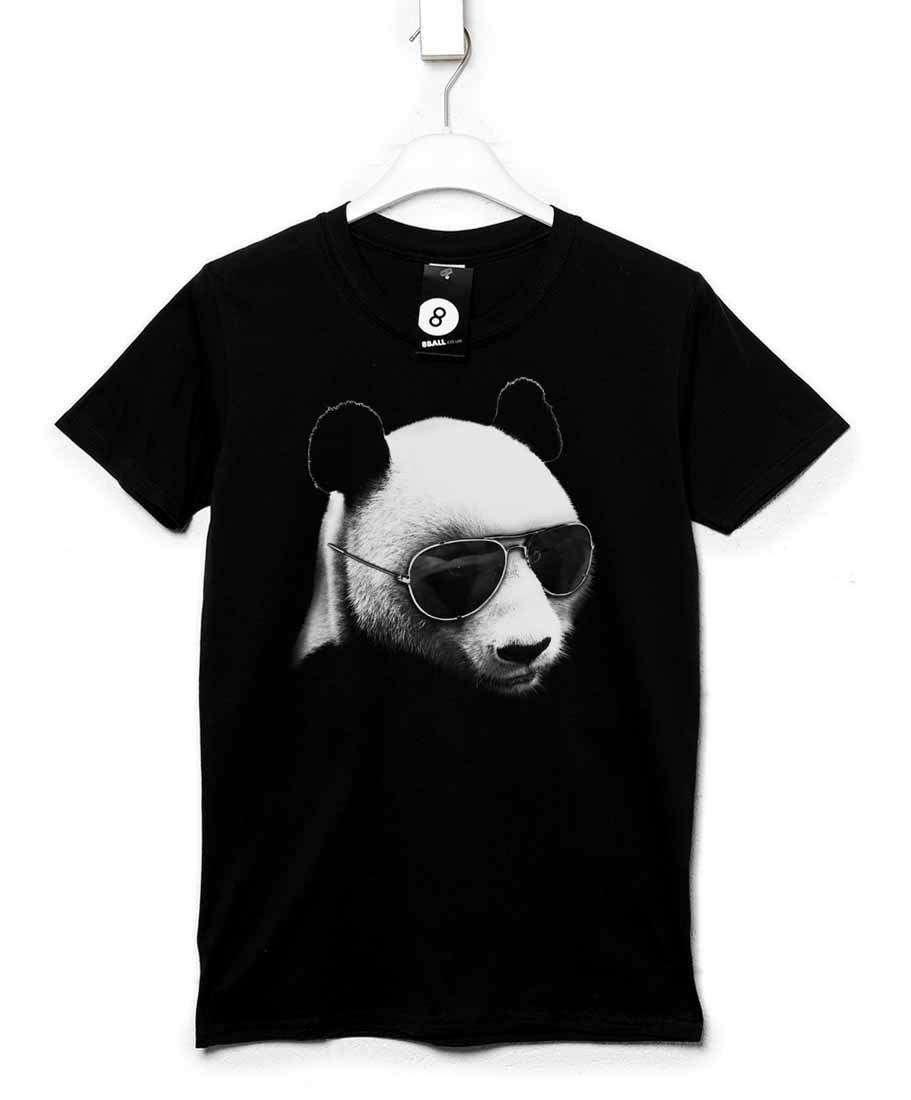 Aviator Panda Graphic T-Shirt For Men 8Ball