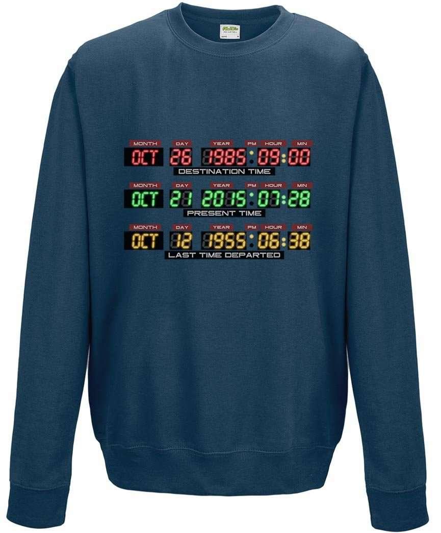 Back to the Future 2015 Dashboard Unisex Sweatshirt 8Ball