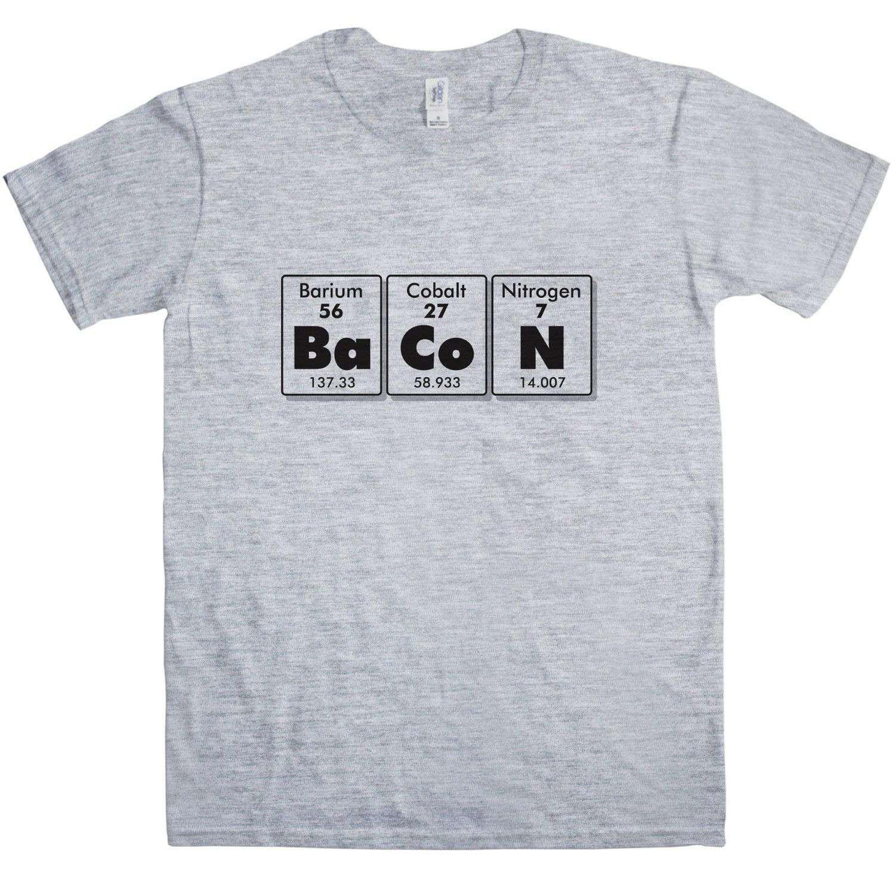 Bacon Periodic Table T-Shirt For Men 8Ball