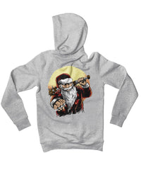 Thumbnail for Bad Boy Santa Back Printed Christmas Hoodie For Men and Women 8Ball