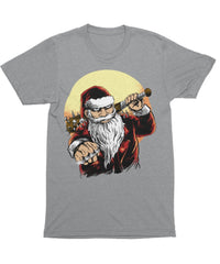 Thumbnail for Bad Boy Santa Unisex Christmas Unisex T-Shirt For Men And Women 8Ball