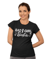 Thumbnail for Bad Girl Barbie Womens Fitted T-Shirt 8Ball