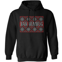 Thumbnail for Bah Humbug Knitted Jumper Style Hoodie For Men and Women 8Ball