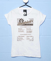 Thumbnail for Baldrick's Trench Cuisine Womens Fitted T-Shirt 8Ball