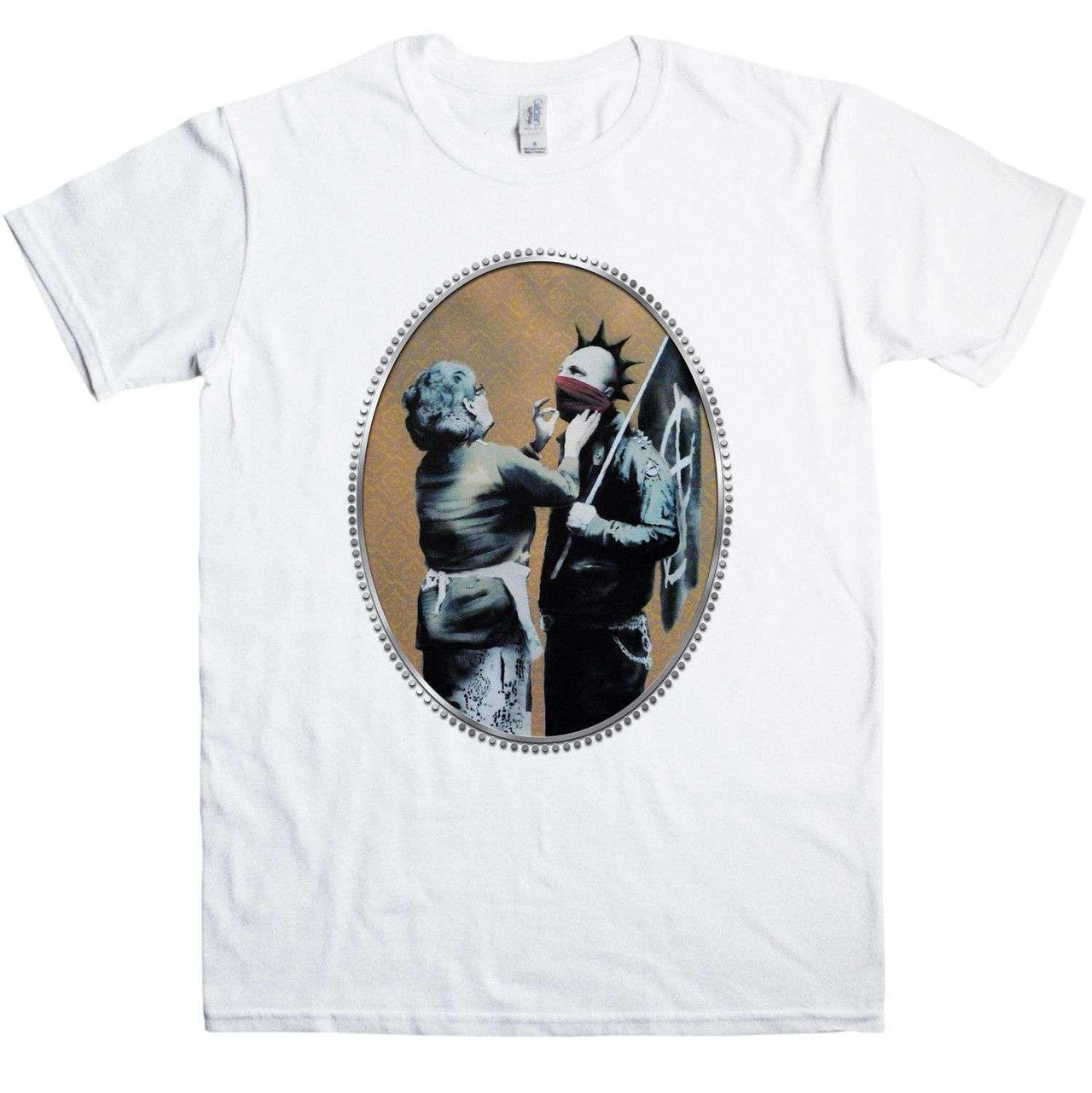 Banksy Anarchist Graphic T-Shirt For Men 8Ball