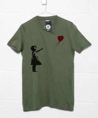 Thumbnail for Banksy Balloon Girl T-Shirt For Men 8Ball