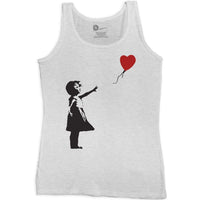 Thumbnail for Banksy Balloon Girl Women's Vest 8Ball