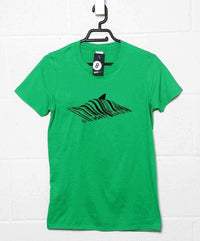 Thumbnail for Banksy Barcode Shark Graphic T-Shirt For Men 8Ball