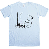 Thumbnail for Banksy Bear Trap Mens T-Shirt 8Ball