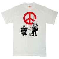 Thumbnail for Banksy CND Soldiers Graphic T-Shirt For Men 8Ball