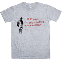 Thumbnail for Banksy Call An Airstrike Mens Graphic T-Shirt 8Ball