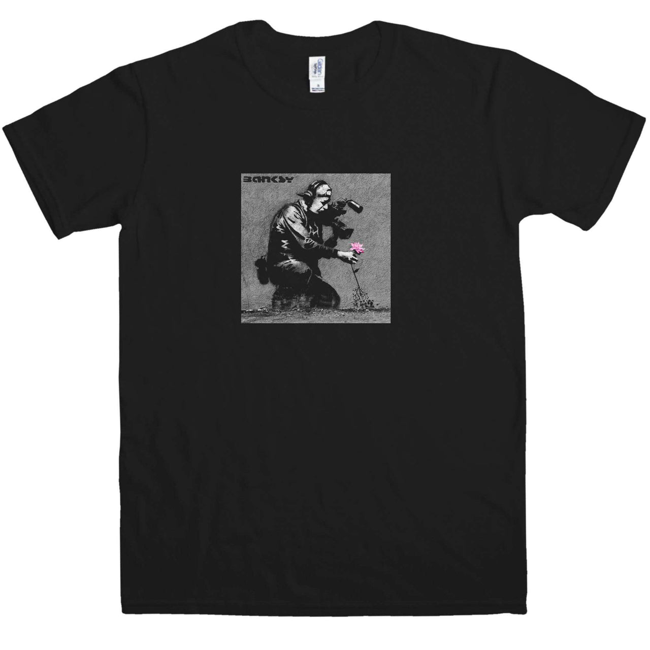 Banksy Camera Man T-Shirt For Men 8Ball
