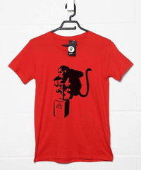 Thumbnail for Banksy Detonator Monkey Unisex T-Shirt For Men And Women 8Ball