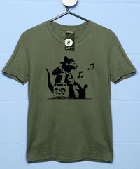 Thumbnail for Banksy Ghetto Rat Unisex T-Shirt For Men And Women 8Ball