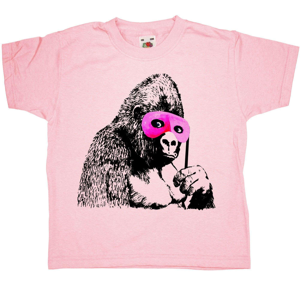 Banksy Gorilla Childrens T-Shirt 8Ball