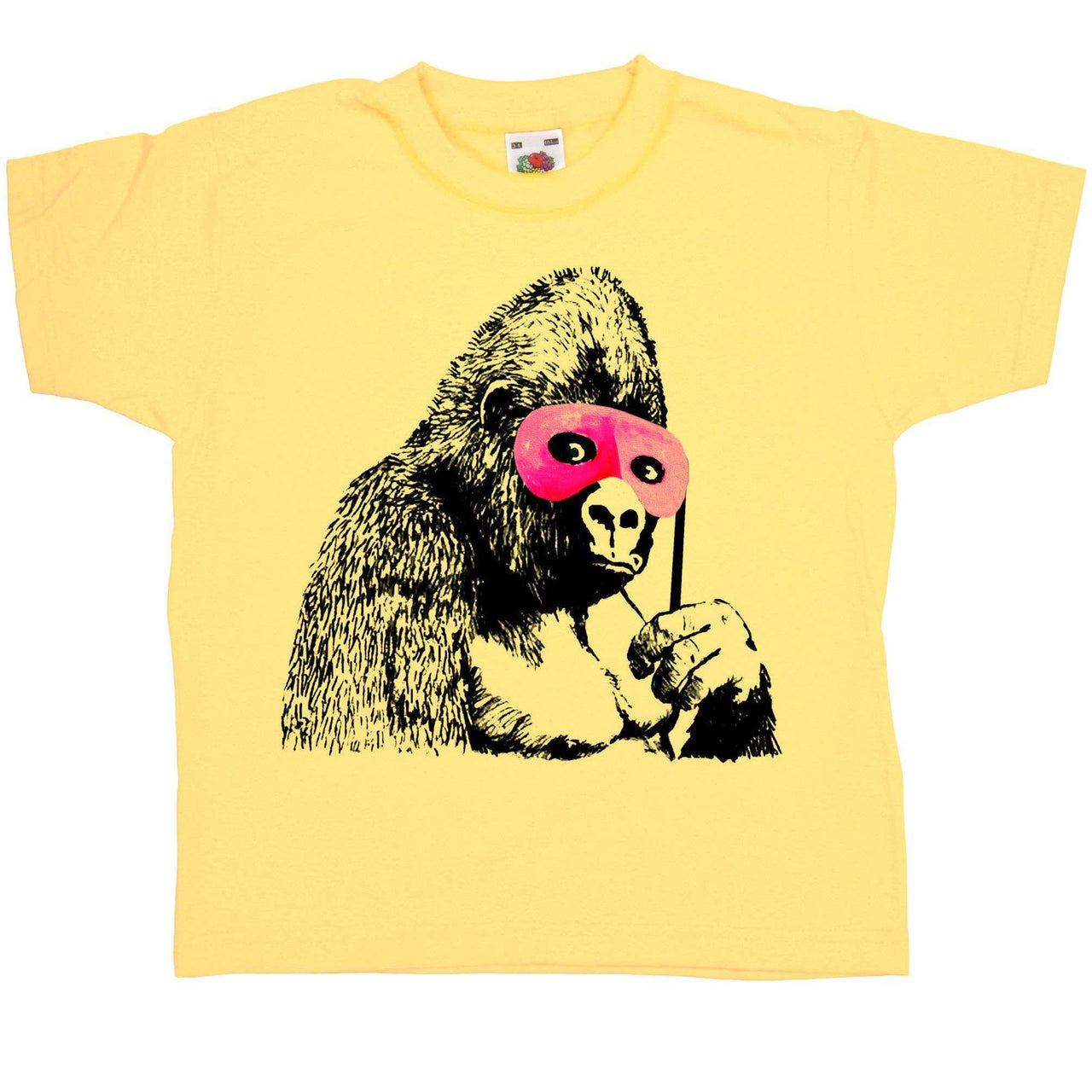 Banksy Gorilla Childrens T-Shirt 8Ball