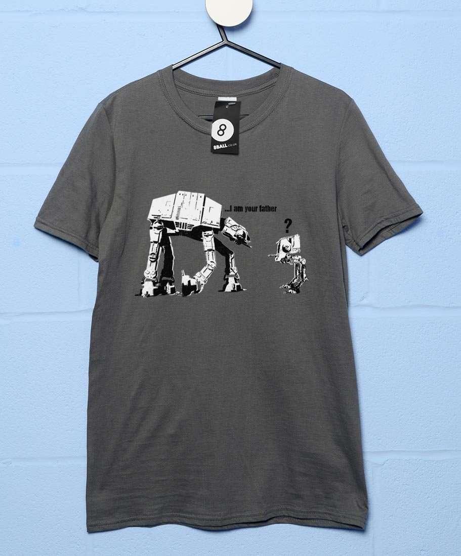 Banksy I Am Your Father Unisex T-Shirt For Men And Women 8Ball