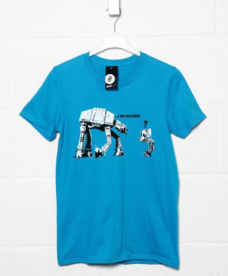 Banksy I Am Your Father Unisex T-Shirt For Men And Women 8Ball