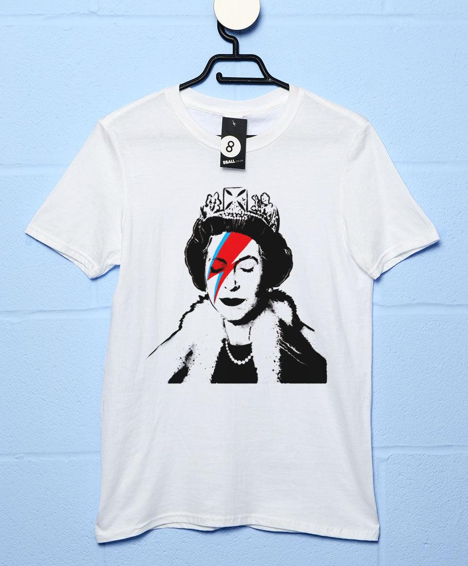 Banksy Lizzy Stardust Mens Graphic T-Shirt 8Ball