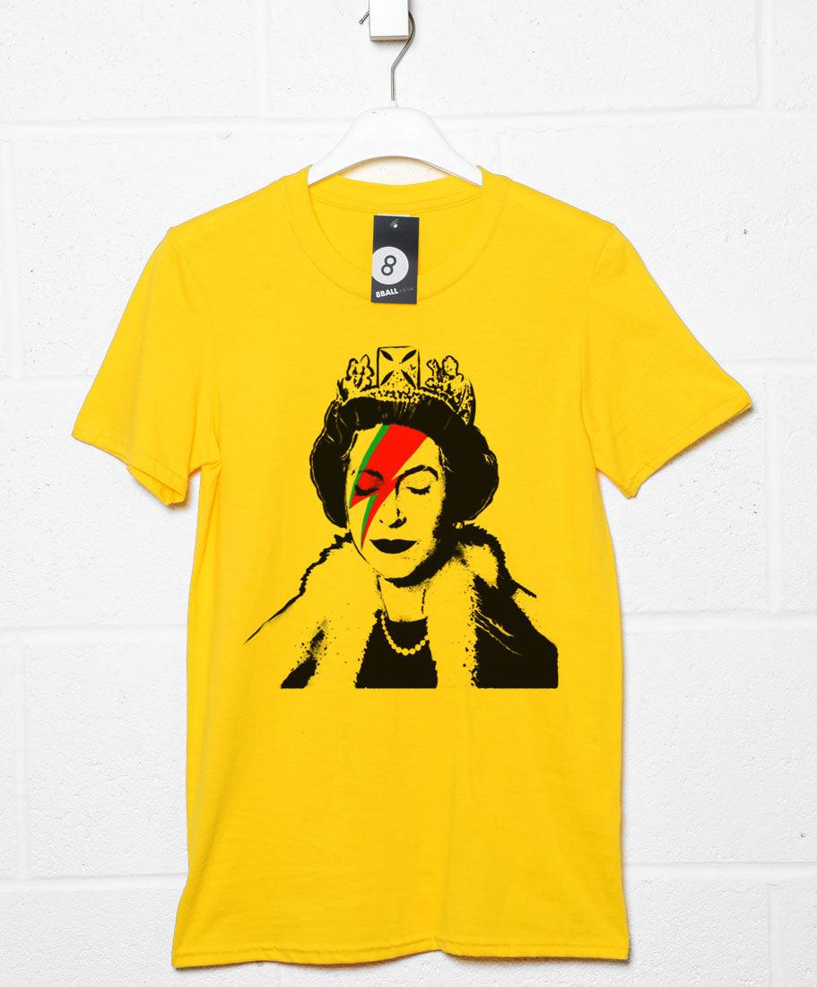 Banksy Lizzy Stardust Mens Graphic T-Shirt 8Ball