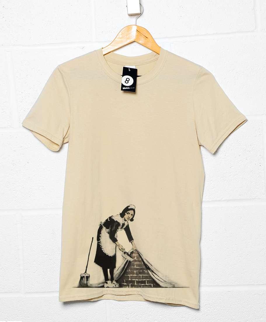 Banksy Maid Unisex T-Shirt For Men And Women 8Ball