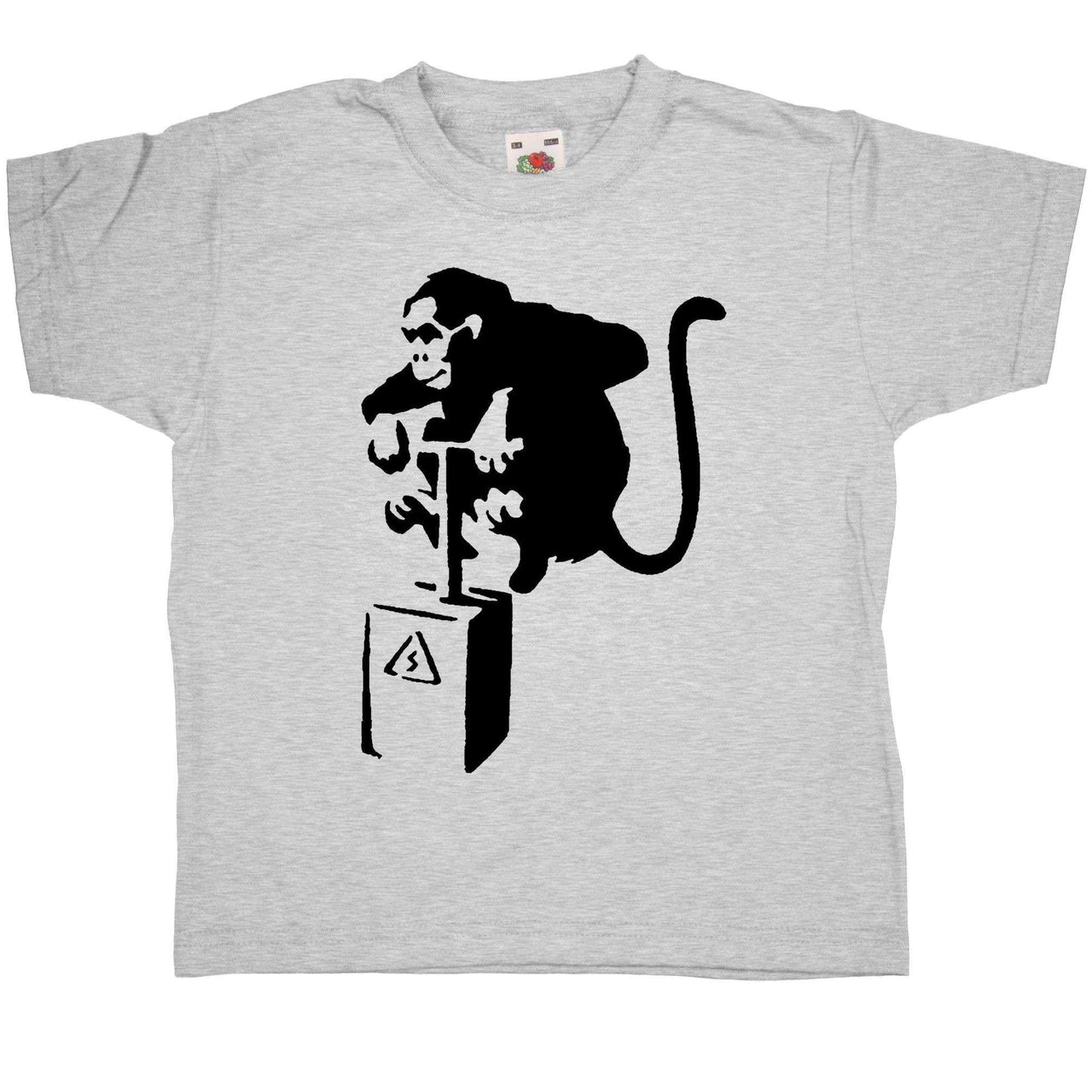 Banksy Monkey Detonator Childrens T-Shirt 8Ball