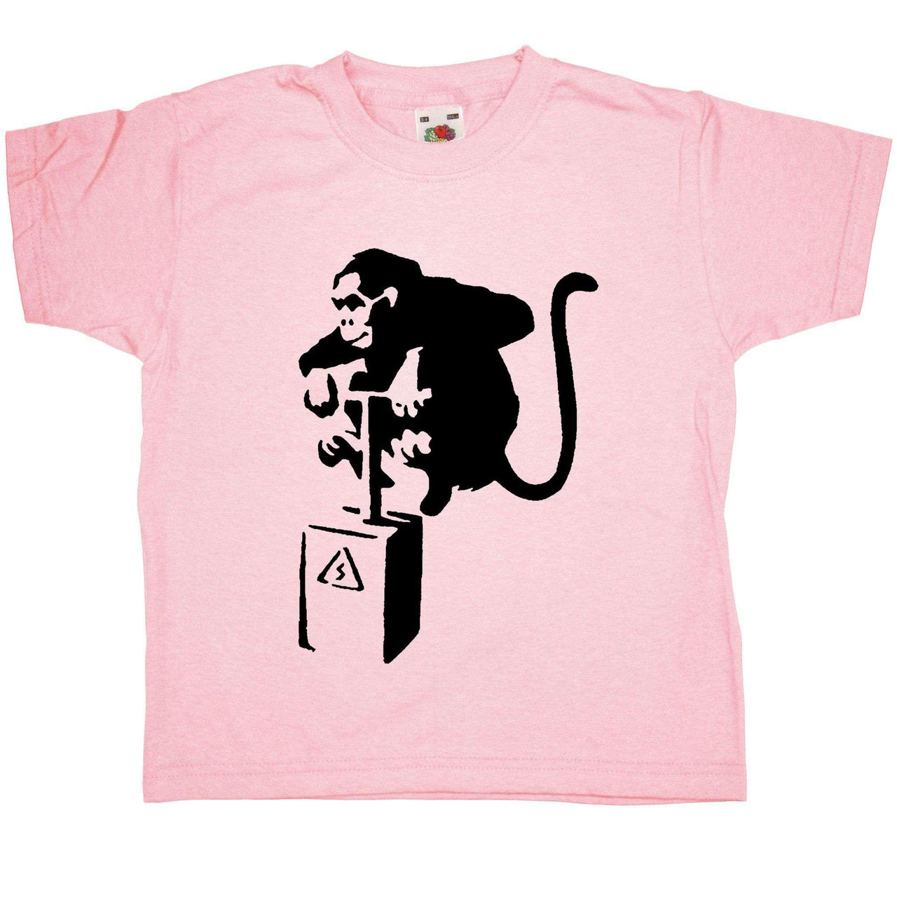 Banksy Monkey Detonator Childrens T-Shirt 8Ball