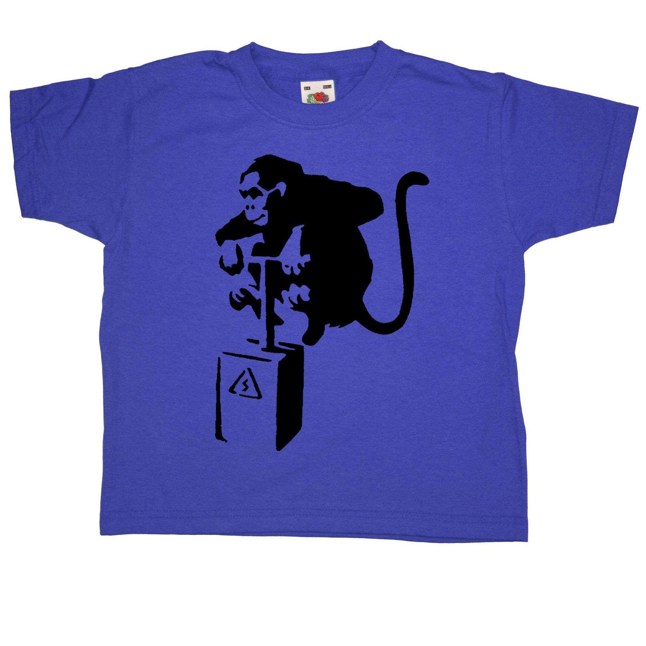 Banksy Monkey Detonator Childrens T-Shirt 8Ball