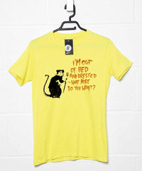Thumbnail for Banksy Out Of Bed Rat Unisex T-Shirt For Men And Women 8Ball