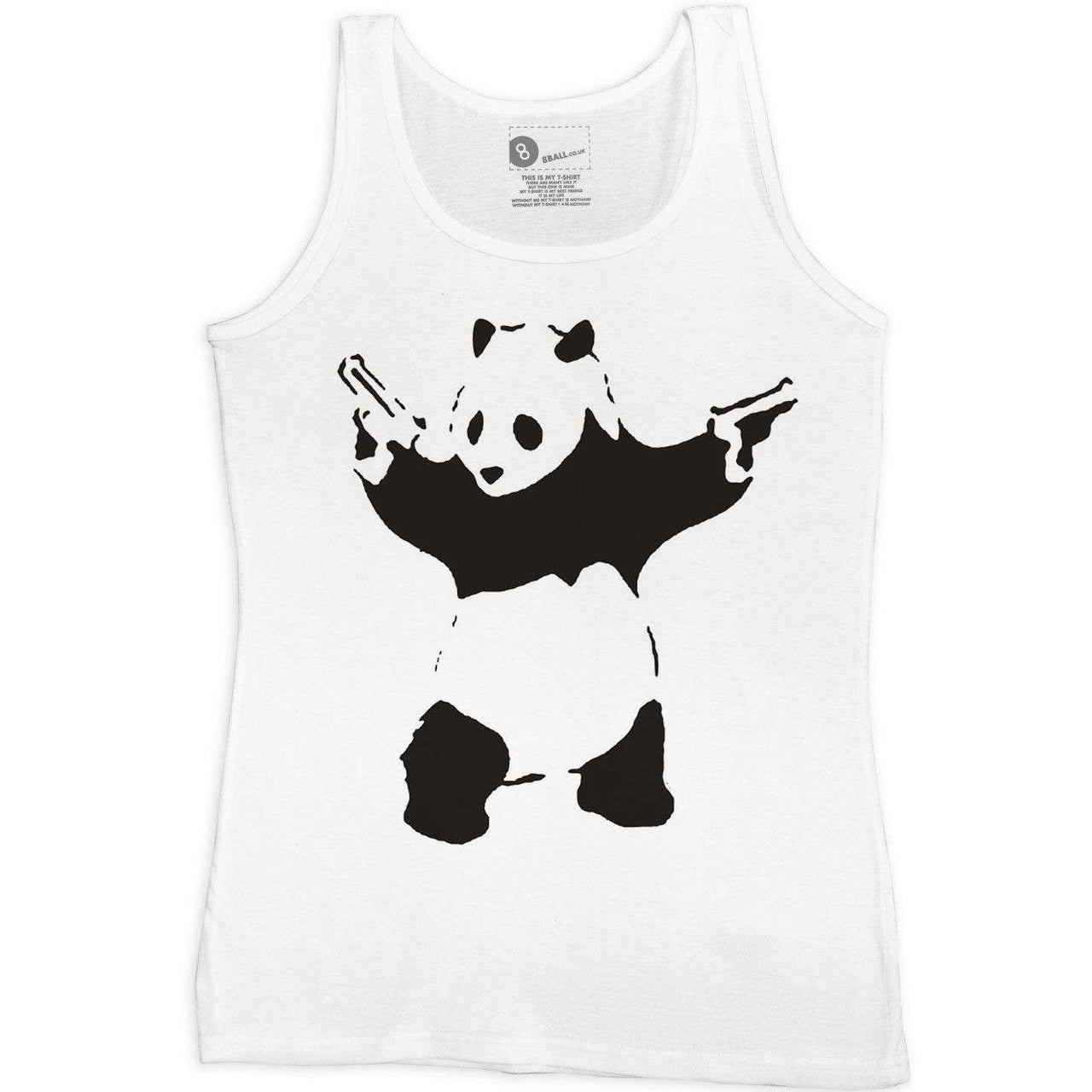 Banksy Panda Women's Vest 8Ball