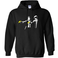 Thumbnail for Banksy Pulp Fiction Bananas Hoodie For Men and Women 8Ball