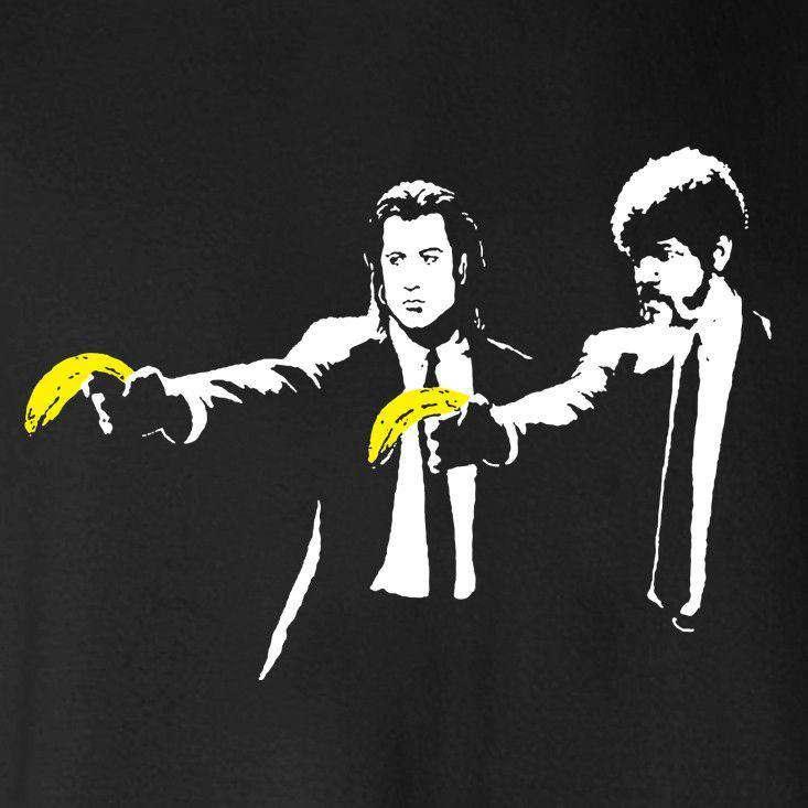 Banksy Pulp Fiction Bananas Hoodie For Men and Women 8Ball