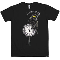 Thumbnail for Banksy Reaper Clock Unisex T-Shirt 8Ball