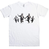 Thumbnail for Banksy Riot Coppers Mens T-Shirt 8Ball