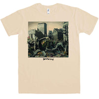 Thumbnail for Banksy Riot Painting T-Shirt For Men 8Ball