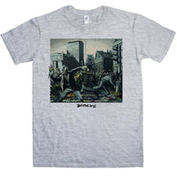 Thumbnail for Banksy Riot Painting T-Shirt For Men 8Ball
