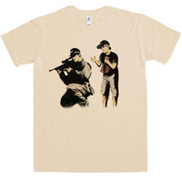 Thumbnail for Banksy Sniper Graphic T-Shirt For Men 8Ball