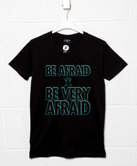 Thumbnail for Be Afraid Be Very Afraid Mens Graphic T-Shirt 8Ball