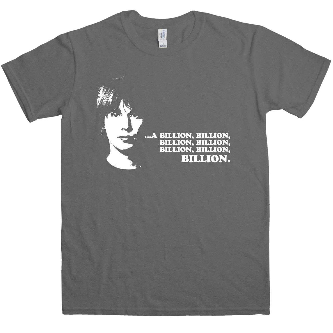 Billion Billion Billion Mens T-Shirt, Inspired By Brian Cox 8Ball