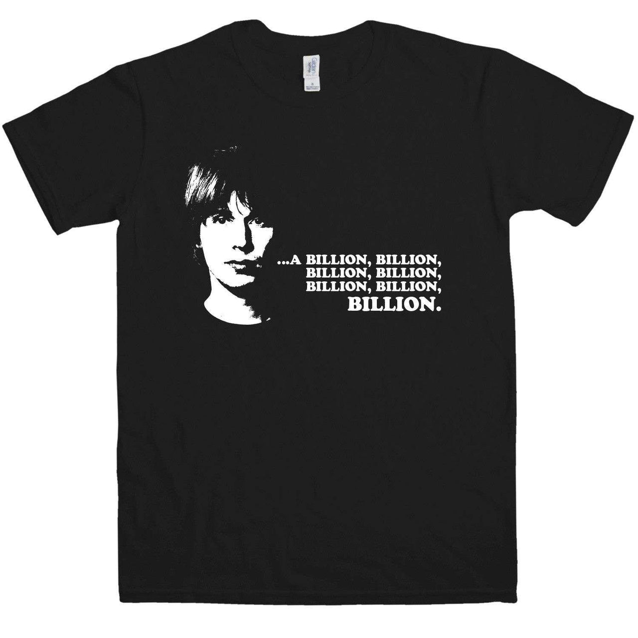 Billion Billion Billion Mens T-Shirt, Inspired By Brian Cox 8Ball