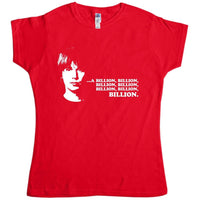 Thumbnail for Billion Billion Billion Womens T-Shirt, Inspired By Brian Cox 8Ball