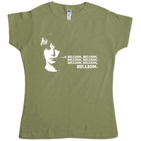 Thumbnail for Billion Billion Billion Womens T-Shirt, Inspired By Brian Cox 8Ball