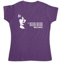 Thumbnail for Billion Billion Billion Womens T-Shirt, Inspired By Brian Cox 8Ball